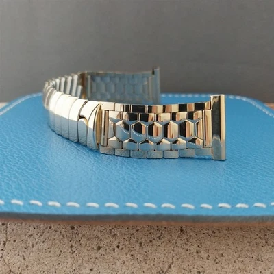 1951 12k Gold-Filled Flex-Let Fleetwood 19mm 18mm 16mm Unused Vintage Watch Band - Image 1 of 4