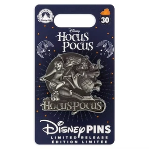 Neu Hocus Pocus 30. Jubiläum limitierte Auflage Sanderson Schwestern geformter Pin - Bild 1 von 3