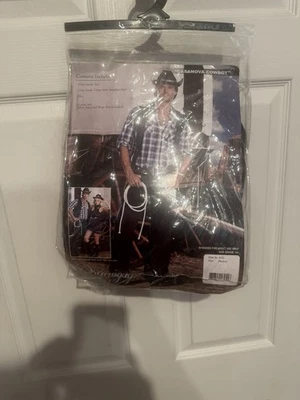 Nuevo sin etiquetas Disfraz de Vaquero Dreamguy Casanova Adulto Talla Mediana Foto 1 de 4