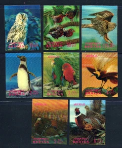 EDSROOM-20981 Bhutan 104-104g 1969 Complete 3D Birds CV$39.50 - Picture 1 of 1