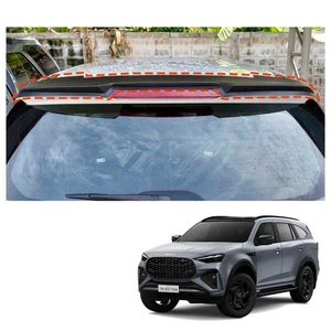 Matte Black Spoiler Roof Cover Fits Isuzu Mu-x MuX RJ SUV Facelift 2024 - 2025 - Imagen 1 de 8
