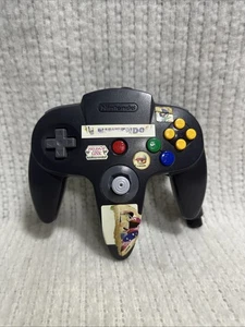 Mando Oficial Nintendo 64 OEM N64 Color Negro Gris Buen Stick Probado - Imagen 1 de 7