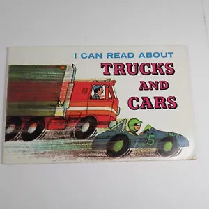 Vintage I Can Read About Trucks And Cars 1973 Troll - Picture 1 of 7