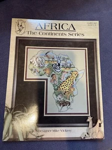 Africa The Continents Series Pegasus Publication Cross Stitch Pattern # 347 -23 - Picture 1 of 7