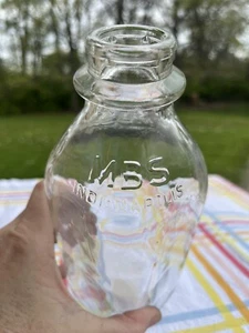 MBS Indianapolis Milchflasche geprägt Quart Milchflasche - Bild 1 von 8