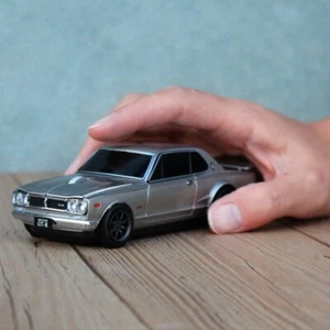 Nissan Skyline 2000 GT-R Wireless Mouse Bluetooth Gunmetal Hakosuka Japan - Picture 1 of 11