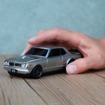Nissan Skyline 2000 GT-R Wireless Mouse Bluetooth Gunmetal Hakosuka Japan - Image 1 of 4