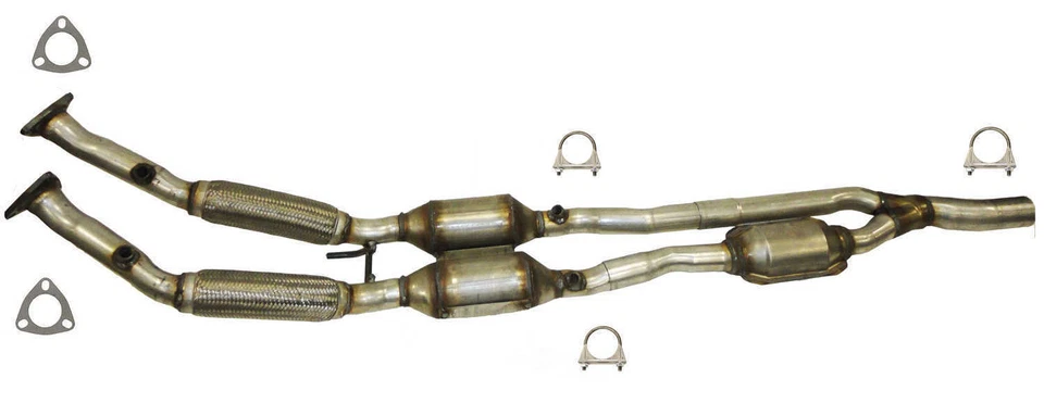 Convertidor catalítico - Convertidor de ajuste directo para 06-09 Audi A3 Quattro 3,2 L-V6 Foto 1 de 1