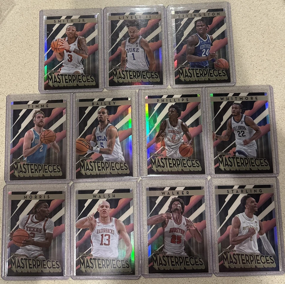 2022-23 Bowman University Best Masterpieces *Pick Your Card* Complete Your Set - Image 1 of 1