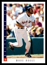 1993 Score #592 Wade Boggs Boston Red Sox