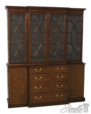 57060EC: Gabinete de China Henkel Harris Caoba Londres Breakfront Foto 1 de 4