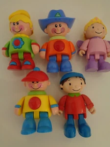 Tolo Click Clack primi amici persone x 5 personaggi giocattolo - Foto 1 di 11