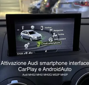 Attivazione carplay e android Auto Per Audi A3/4/5/6/7/8-q2/5/7 - Foto 1 di 9