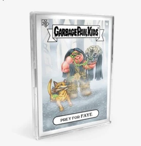 Paquete de pegatinas de tarjetas coleccionables Comic Con Oh the Horrible 2022 con tarjeta sepia - Imagen 1 de 6