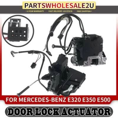 2x Actuador de cerradura de puerta delantero Mercedes-Benz W211 E320 E350 E500 A2117200435 Foto 1 de 4