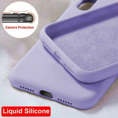 Funda Silicona Líquida Teléfono para Xiaomi Redmi Note 13 12 11 10 Pro 14T 13T Cubierta Foto 1 de 4