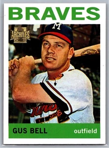 2001 TOPPS ARCHIVES BASEBALL 119 GUS BELL BRAVES - Picture 1 of 1