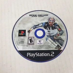 Bode Miller Alpine Skiing Playstation 2 PS2 Disc Only Black Label - Tested - Picture 1 of 2