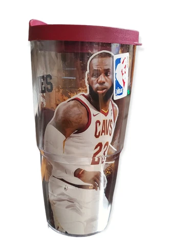 TervisTumbler 24oz NBA 2017 LeBron James Cleveland Cavaliers Cavs Made in USA Cover
