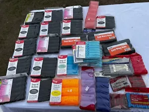 Lot Of 32 Snap On Rollers,mesh Rollers, Foam Rollers,self Grip Rollers - Picture 1 of 1