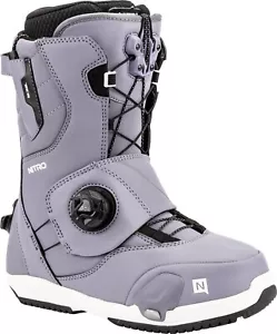Botas de Snowboard Nitro Cave TLS, Para Mujer 10 Lilas Nuevas 2025 Solo Burton - Imagen 1 de 3