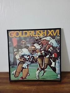 Goldrush XVI 49ERS vinyl LP ALBUM Framed - Picture 1 of 7