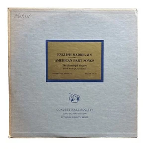 English Madrigals and American Part Songs - The Randolph Singers  CHC-52  VG - Bild 1 von 3