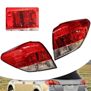 2PCS Tail Lights For 2010-2014 Subaru Outback Left & Right Side Outer Taillight - Foto 1 di 12