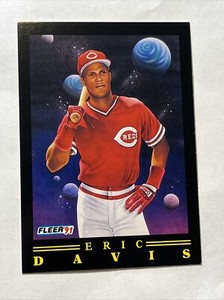 1991 Fleer Pro Visions Eric Davis