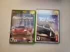2 Xbox Games Project Gotham Racing and Test Drive