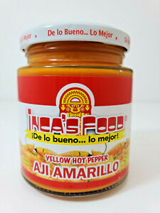 Aji Amarillo Pasta Inca's Food Yellow Hot Pepper Paste 212.6 gr Producto Peruano