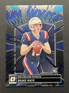 2024 Donruss Optic My House Drake Maye RC #8 New England Patriots - Picture 1 of 2