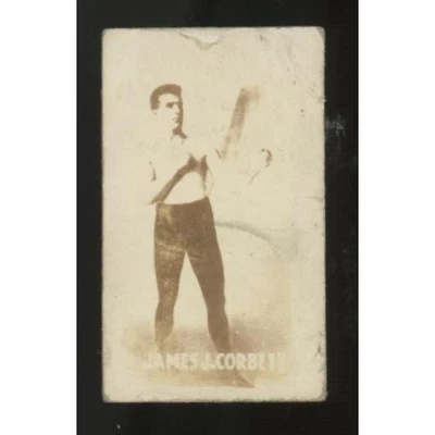 1948 Topps Magic James J. Corbett Boxing Champions #3 Good - Image 1 of 2