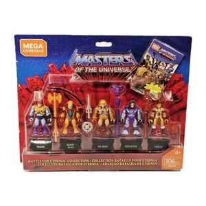 Mega Construx Masters Of The Universe Battle For Eternia  Collection Brand New - Picture 1 of 9