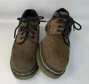 Zapatos de Trabajo Dr Martens Ashridge Industrial Punta Suave Cuero Marrón Para Hombre Talla 10 M - Imagen 1 de 15