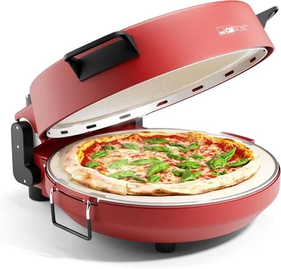 Clatronic® Pizzaofen  italienische Steinofen Pizza zu Hause Pizza in unter 5 min - Bild 1 von 4