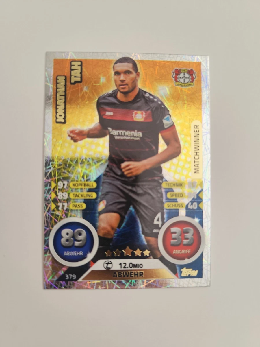 Match Attax Bundesliga 2016/17 – 19 Karten-Set Bayer 04 Leverkusen (Basiskarten, Kapitän, Starspieler)