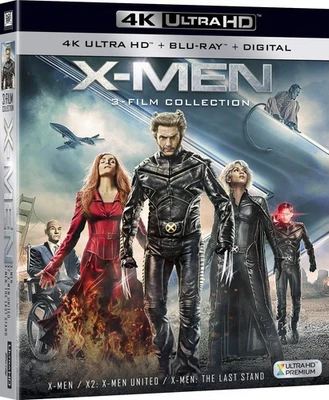 X-Men (2000)/X2 (2003)/X-Men: The Last Stand (4K / Blu-ray + Digital) New - Image 1 of 4
