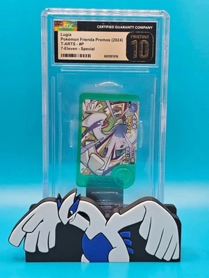CGC Pristine 10 Lugia 2024 7-Eleven Pokémon Especiales Frienda Promo T-ARTS #P Foto 1 de 3
