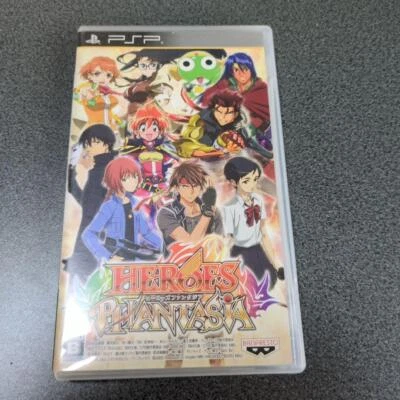 Heroes Fantasia PSP PlayStation Portable Bandai Namco Fighting Game with Case 94 - Image 1 of 3