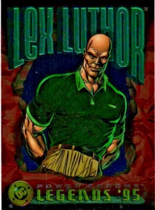 Tarjeta SkyBox Lex Luthor Chrome Legends 95 Terror Instinct DC Comics No#83 - Imagen 1 de 4