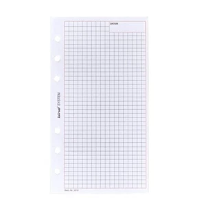 500 bind Ringbuch Ergänzungsblätter kariert DIN A6 gelocht 3er Lochung Einlagen - Bild 1 von 2