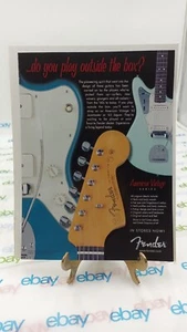 Fender American Vintage Series JAZZMASTER JAGUAR ad print POSTER 8 X 11 - Picture 1 of 1