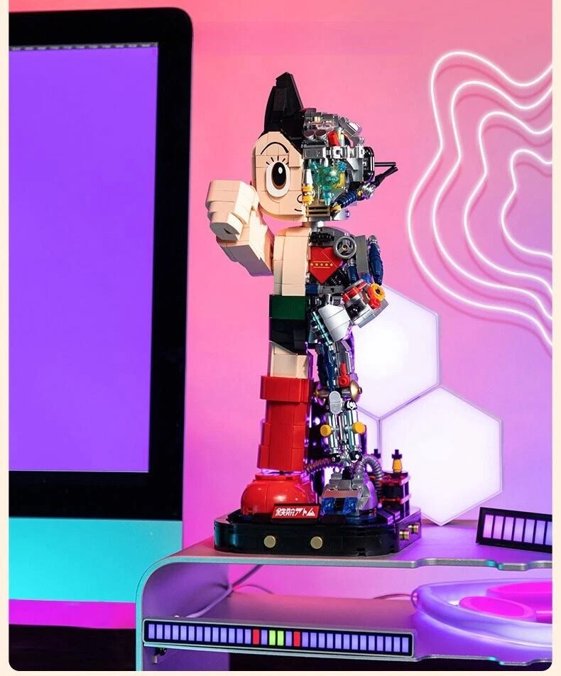 Astroboy 70 Aniversario Edición Limitada Mecha Bloques de Construcción Rompecabezas Modelo Juguete Foto 1 de 4