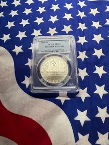 2010-W DISABLED VETERANS PCGS MS69 ORIGINAL OWNER PURCHASED FREE SHIPPING - Picture 1 of 5