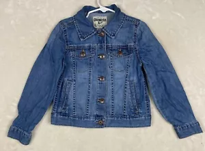 Oshkosh B'gosh Chaqueta Denim Niña 6/6X Azul Jean Bolsillos con Botones a Presión Exterior - Imagen 1 de 15