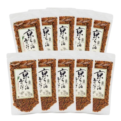 MAIKO HI HI KYOTO FURIKAKE RA-YU RAYU SPRINKLE SEASONING CHILLI OIL 80g 5 pack MAIKO JAPAN