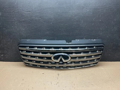 2003 2004 2005 Infiniti FX35 Grill Grille W/ Emblem Oem i7571 DG - Image 1 of 4