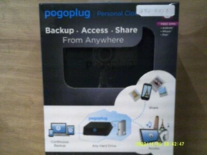 Pogoplug POGO-V4-A1-01 Black Personal Cloud Backup Access Digital Media Streamer - Picture 1 of 1