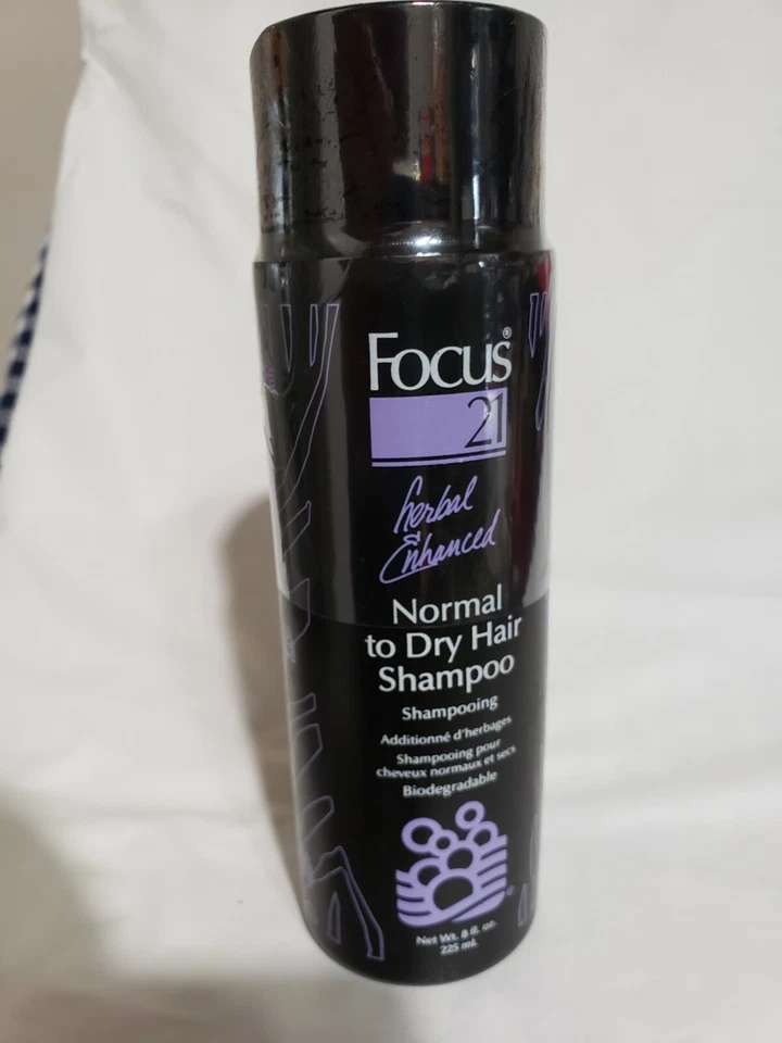  Champú para cabello normal a seco mejorado a base de hierbas Focus21 - 8 oz - NUEVO SIN CAJA SELLADO Foto 1 de 1